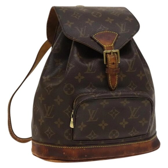 LOUIS VUITTON Monogram Montsouris MM Backpack M51136 LV Auth 134431 - Picture 1 of 16